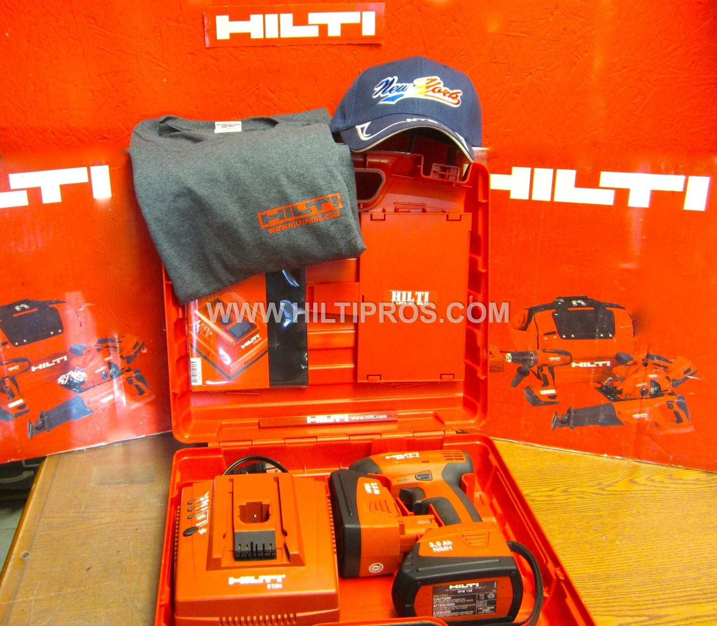 Hilti SID 121-A 12V 3,0 Ah NiMH CORDLESS DRILL, NEW, FREE T-SHIRT, HAT