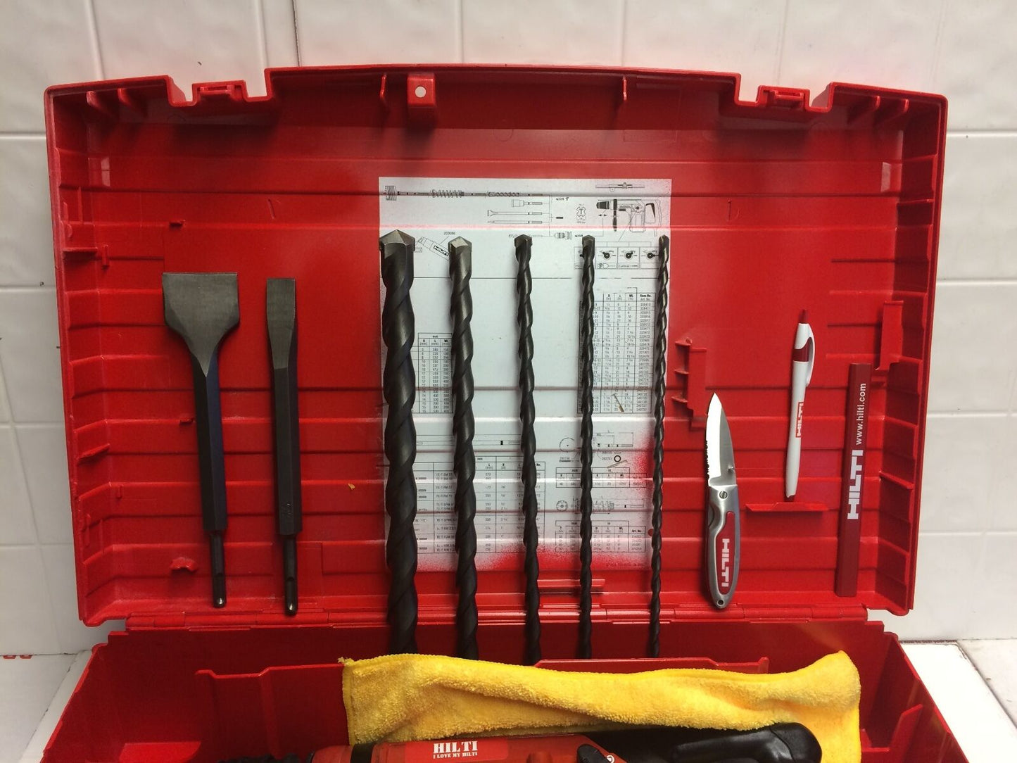 HILTI TE 35, GREAT CONDITION, ORIGINAL, STRONG, FREE EXTRAS