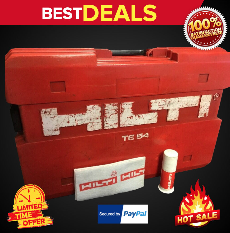 HILTI TE 54 ORIGINAL CASE, PREOWNED, (ONLY CASE), FREE GREASE, FAST SHIP