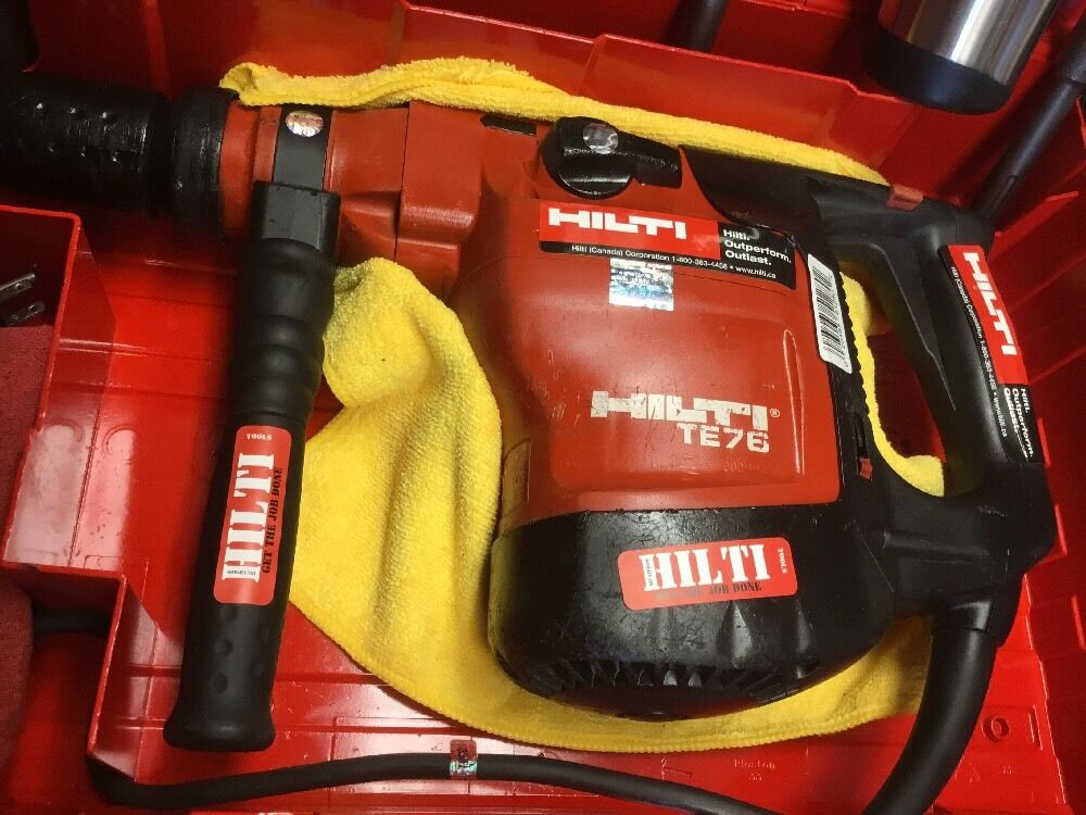 HILTI TE 76, PREOWNED, FREE BITS AND CHISEL, FREE EXTRAS, FAST SHIP