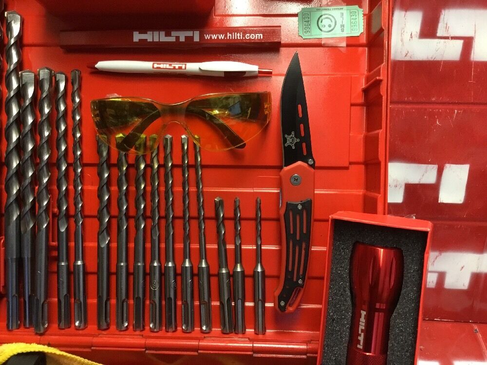 HILTI TE 5, STRONG, DURABLE, LOADED DRILL BITS