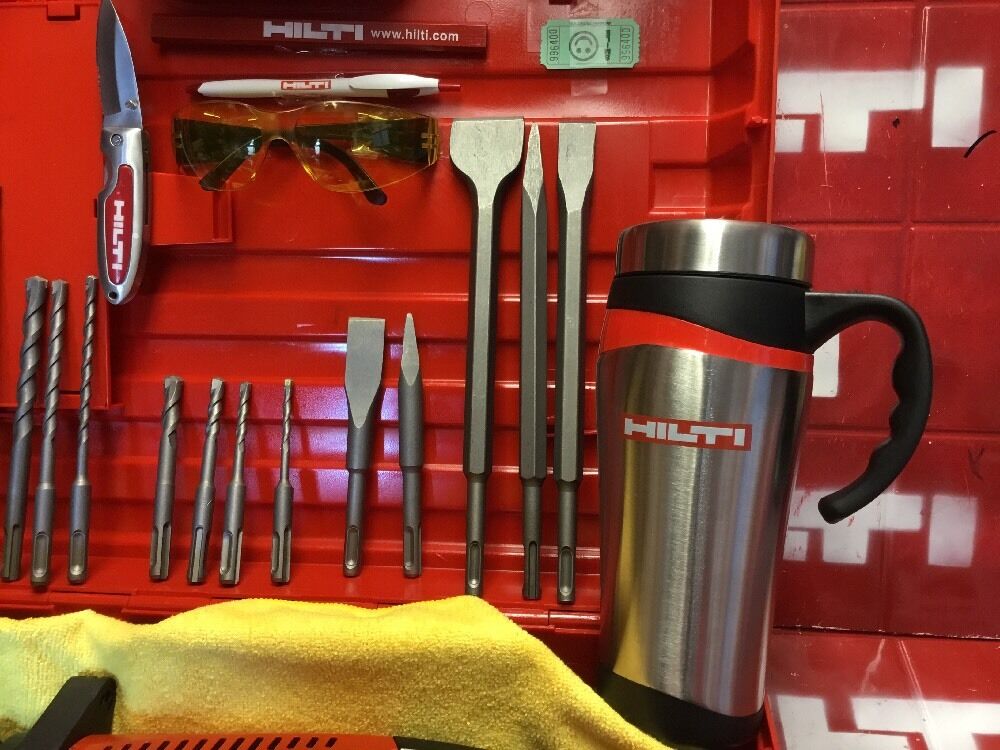 HILTI TE 7-C HAMMER DRILL,PREOWNED, FREE HILTI COFFE MUG