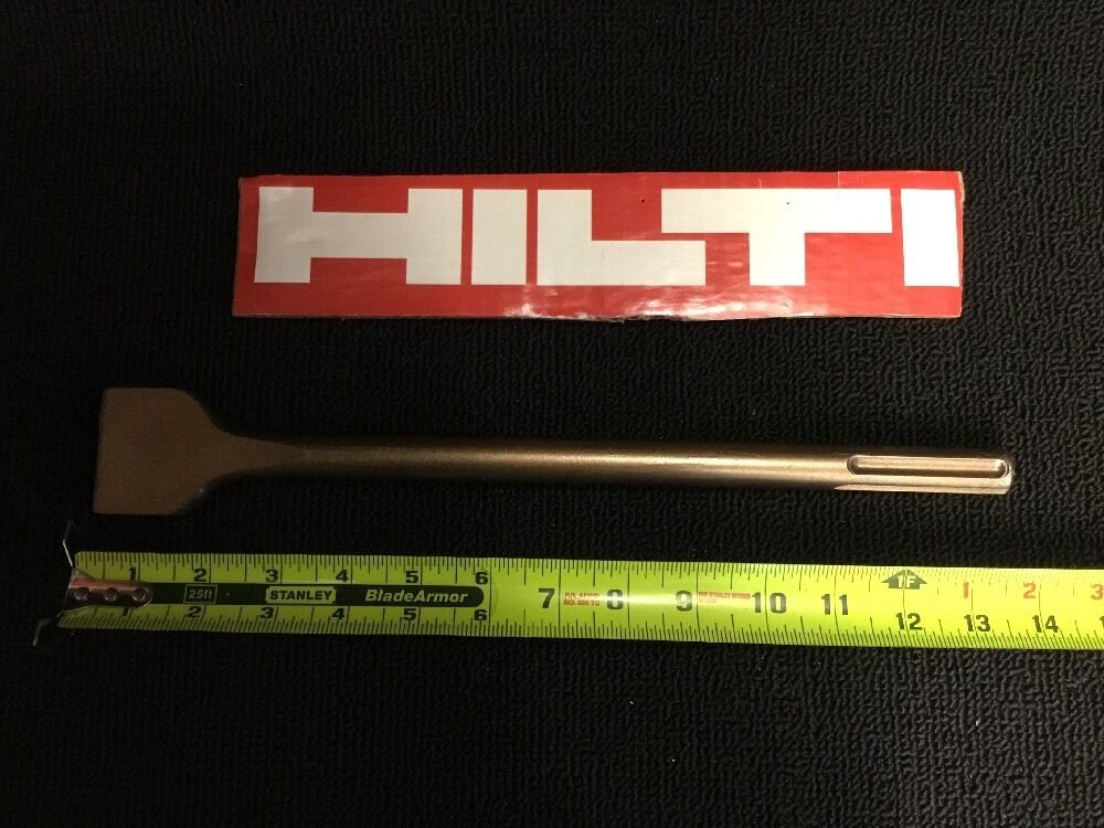 HILTI CHISEL FLAT SDS MAX 1-7/8" X 13-3/4",  PREOWNED