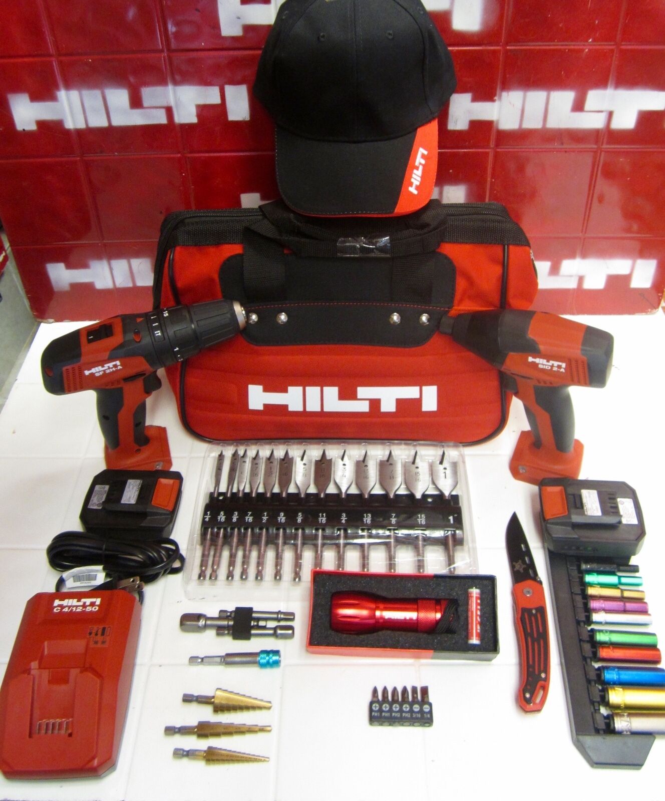 HILTI SID & SF 2H-A DRILL/DRIVER 12 VOLTS  COMBO, NEWEST MODEL