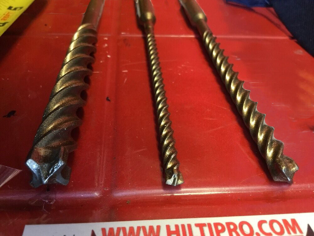 HILTI TE-CX 1/2", 5/16", 3/16" SDS PLUS, L@@K, SET OF 3, FREE HAT, FAST SHIPPING