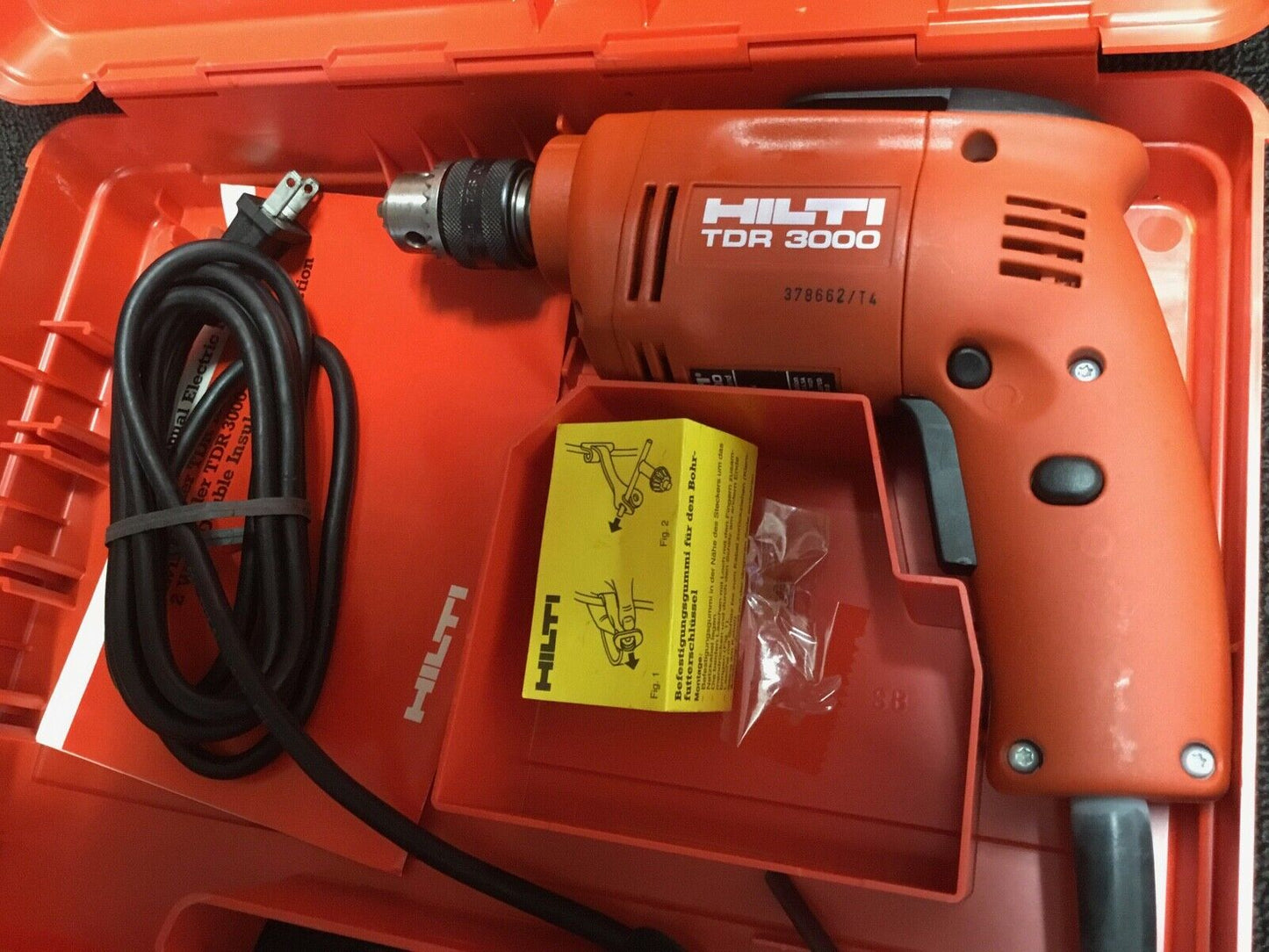 HILTI TDR 3000 HAMMER DRILL, BRAND NEW, FREE LASER METER,BITS, EXTRAS