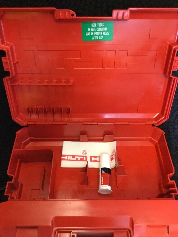 HILTI TE 14 (ONLY CASE), PREOWNED, ORIGINAL, STRONG,FREE GREASE