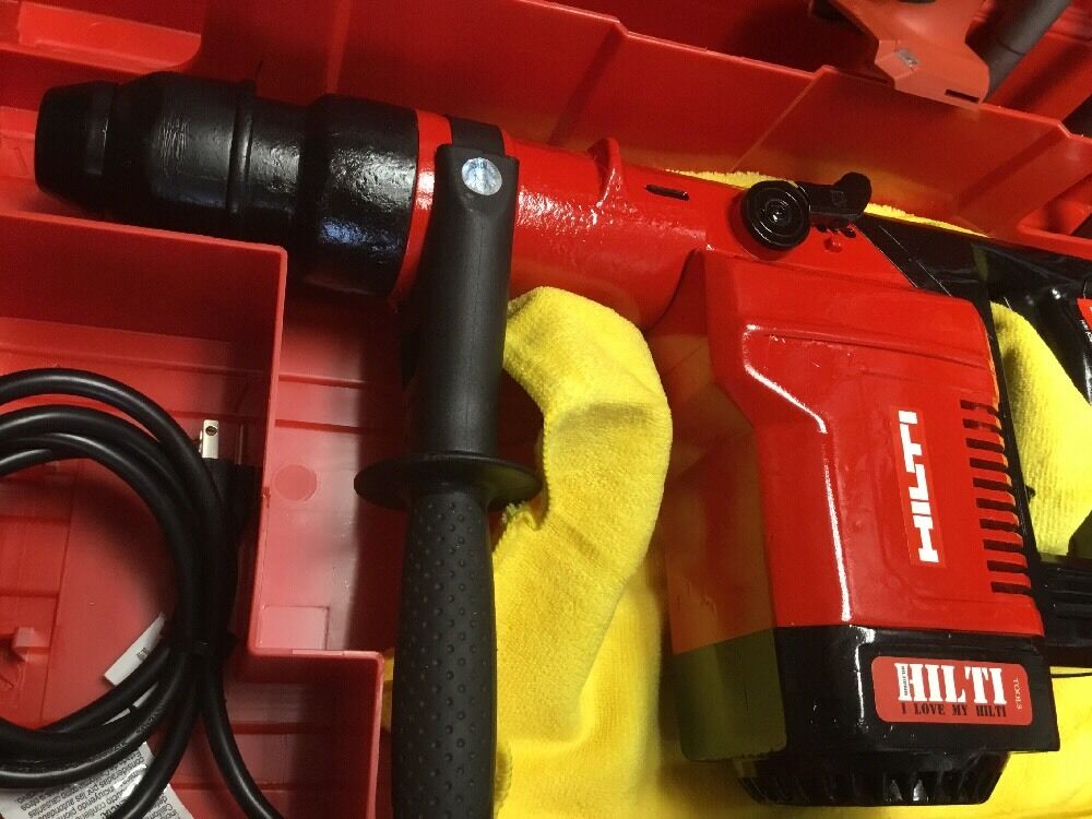 HILTI TE 75, PREOWNED, FREE SID 2-A, CHISEL, BITS, A LOT OF EXTRA