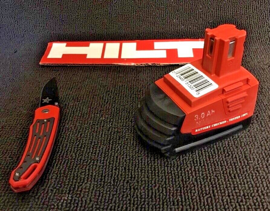 HILTI BATTERY 12V - SFB 126 3.0AH, PREOWNED