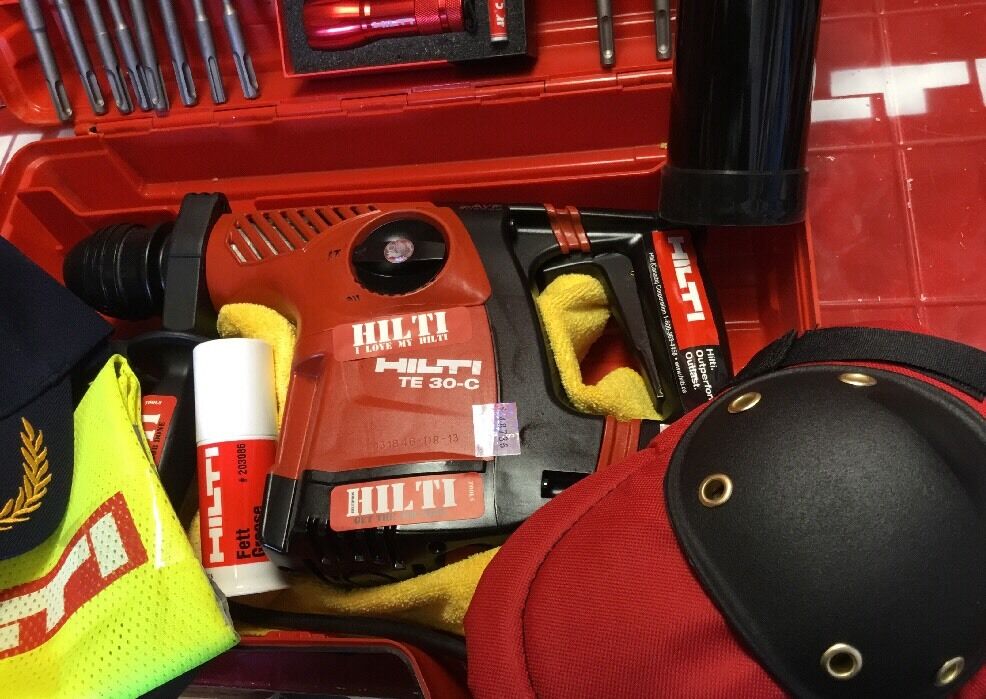 HILTI TE 30-C, STRONG, FREE DRILLS & CHISELS