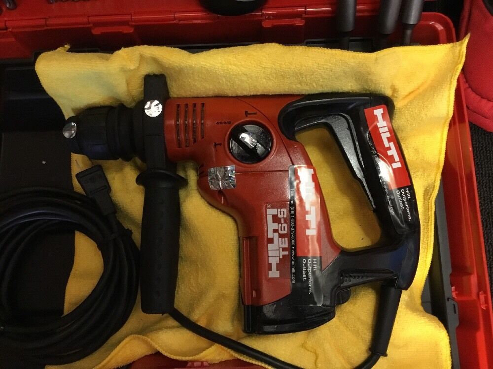 HILTI TE 6-S PREOWNED, FREE COFFEE MUG, LOT OF EXTRAS