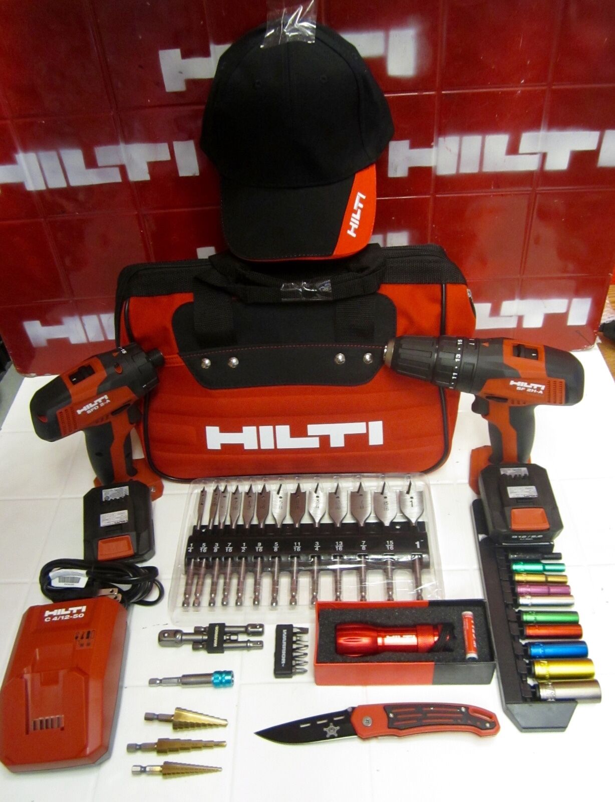 HILTI SFD & SF 2H-A DRILL COMBO, NEWEST MODEL, DURABLE, FREE EXTRAS