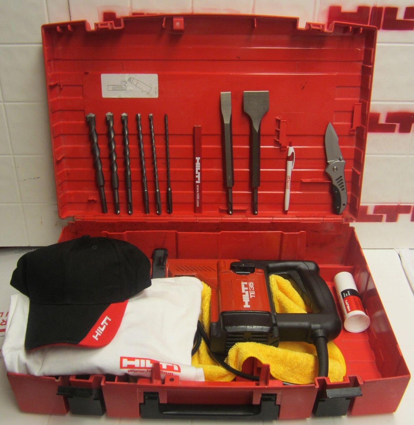 HILTI TE 35, PREOWNED, ORIGINAL, STRONG, FREE BITS,