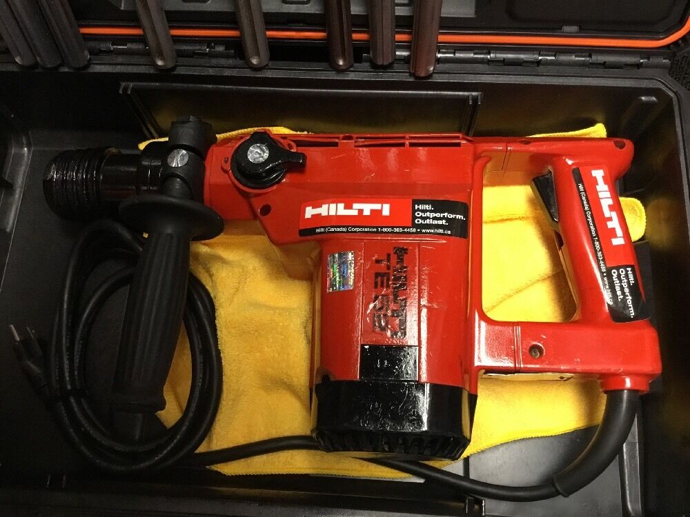 HILTI TE 52 PREOWNED, FREE THERMO, BITS AND CHISELS, FAST SHIP