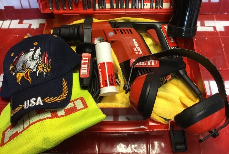 HILTI TE 5 HAMMER DRILL,FREE HILTI THERMO, FREE DRILL BITS