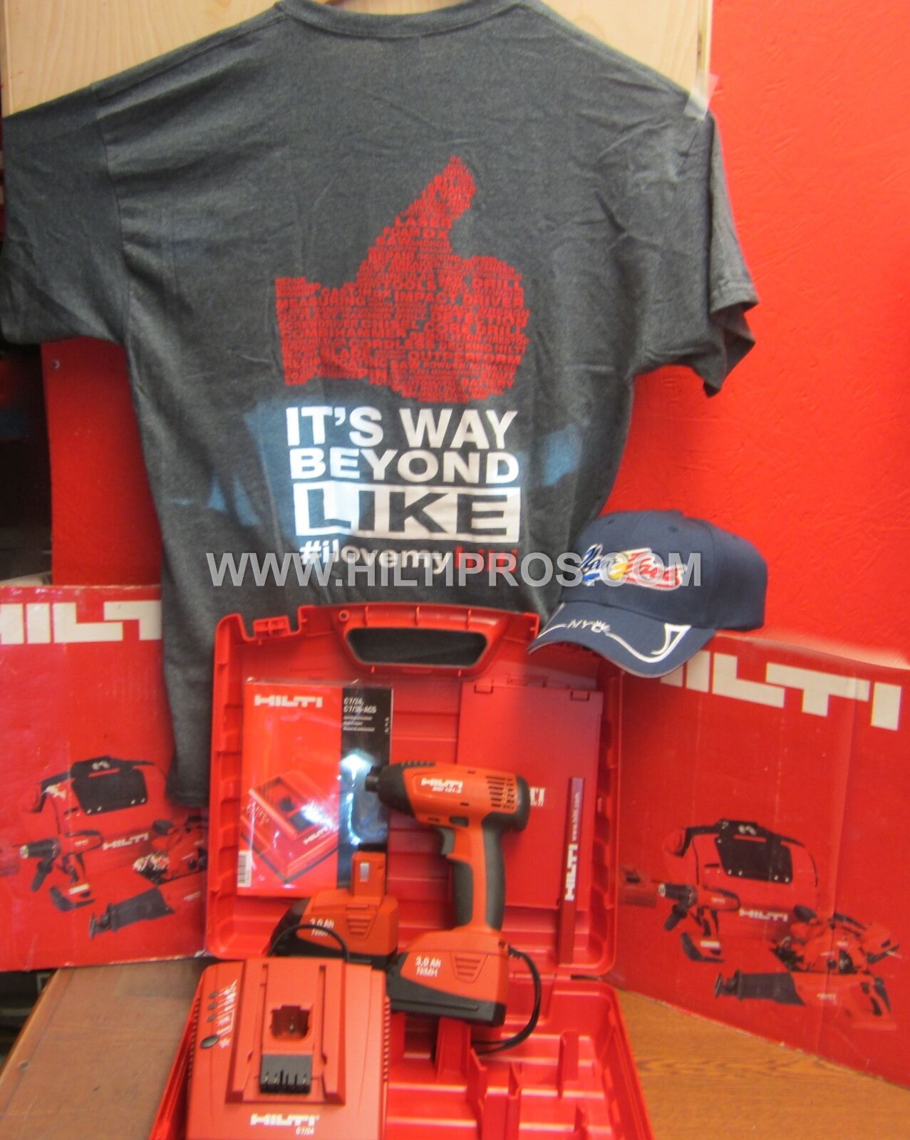 Hilti SID 121-A 12V 3,0 Ah NiMH CORDLESS DRILL, NEW, FREE T-SHIRT, HAT