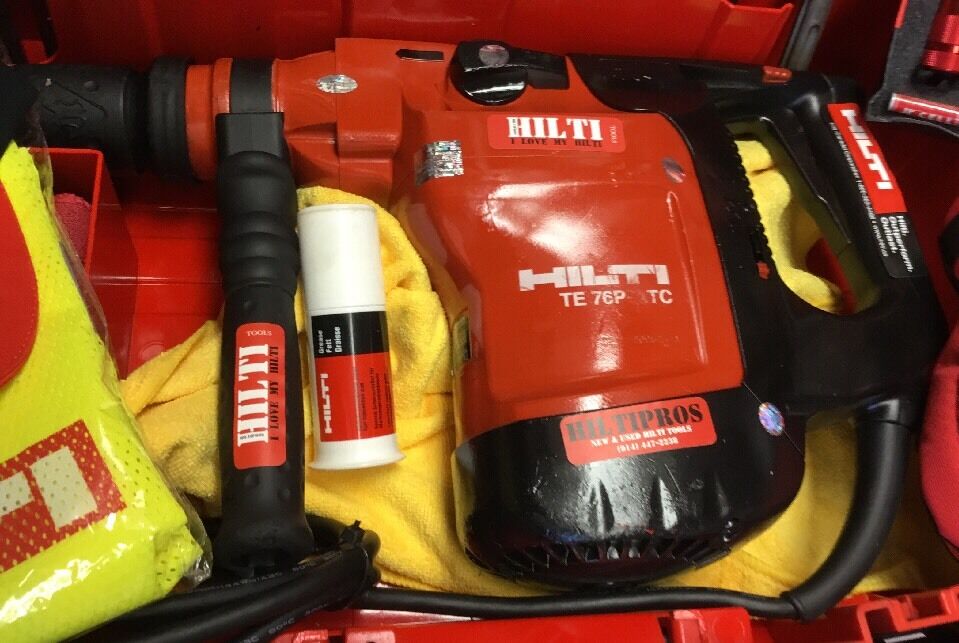 HILTI TE 76P ATC, PREOWNED, EXCELLENT CONDITION, FREE BITS & CHISELS, FAST SHIP