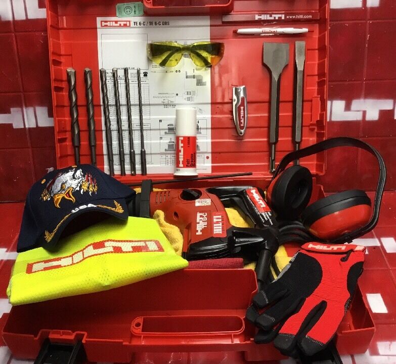 HILTI TE 6-C, PREOWNED, FREE EXTRAS