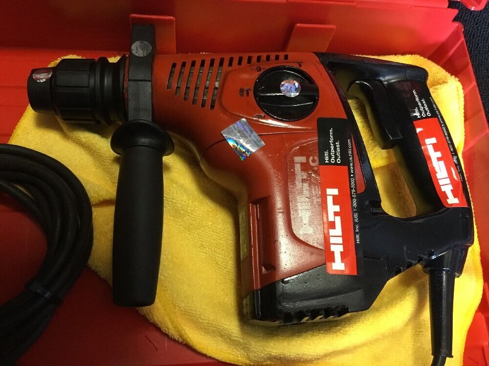 HILTI TE 7-C, PREOWNED, FREE THERMO, BITS, A LOT OF EXTRA