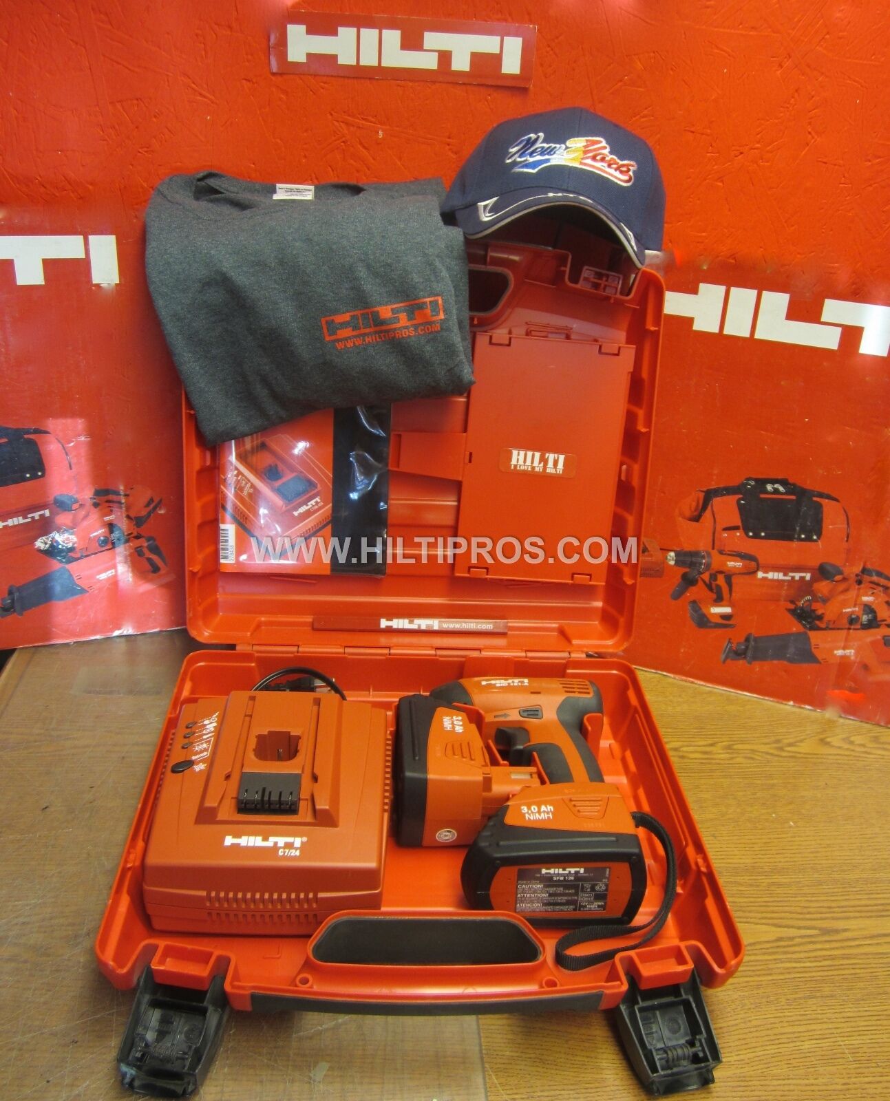 Hilti SID 121-A 12V 3,0 Ah NiMH CORDLESS DRILL, NEW, FREE T-SHIRT, HAT