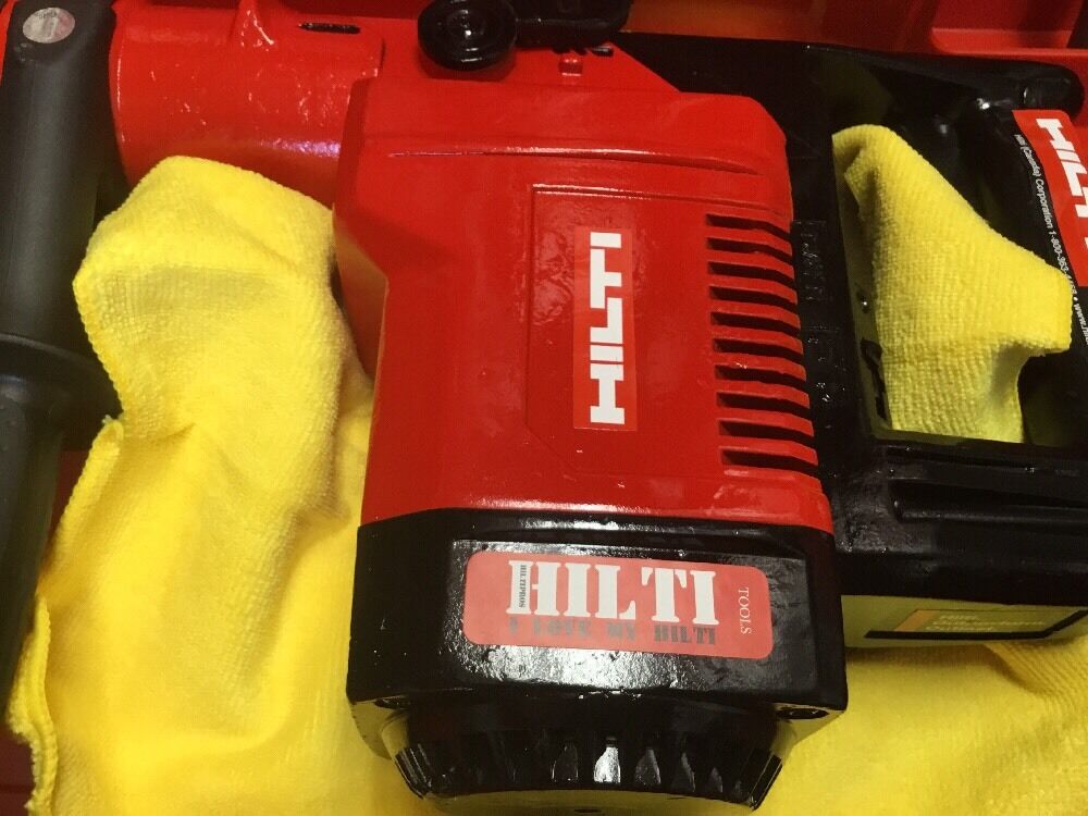 HILTI TE 75, PREOWNED, FREE SID 2-A, CHISEL, BITS, A LOT OF EXTRA