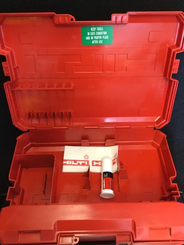 HILTI TE 14 (ONLY CASE), PREOWNED, ORIGINAL, STRONG,FREE GREASE