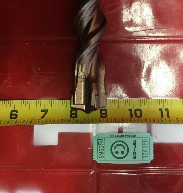 HILTI BIT SDS MAX 1-1/8" X 15-1/2" PREOWNED