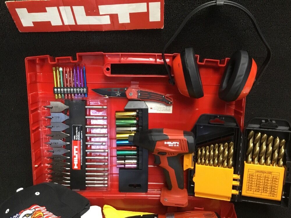 HILTI SF 151-A CORDLESS DRILL, PREOWNED, FREE BITS, HILTI SID 2-A,