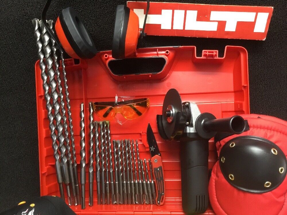 HILTI TE 5 HAMMER DRILL PREOWNED,REINFORCED HANDLE, FREE GRINDER