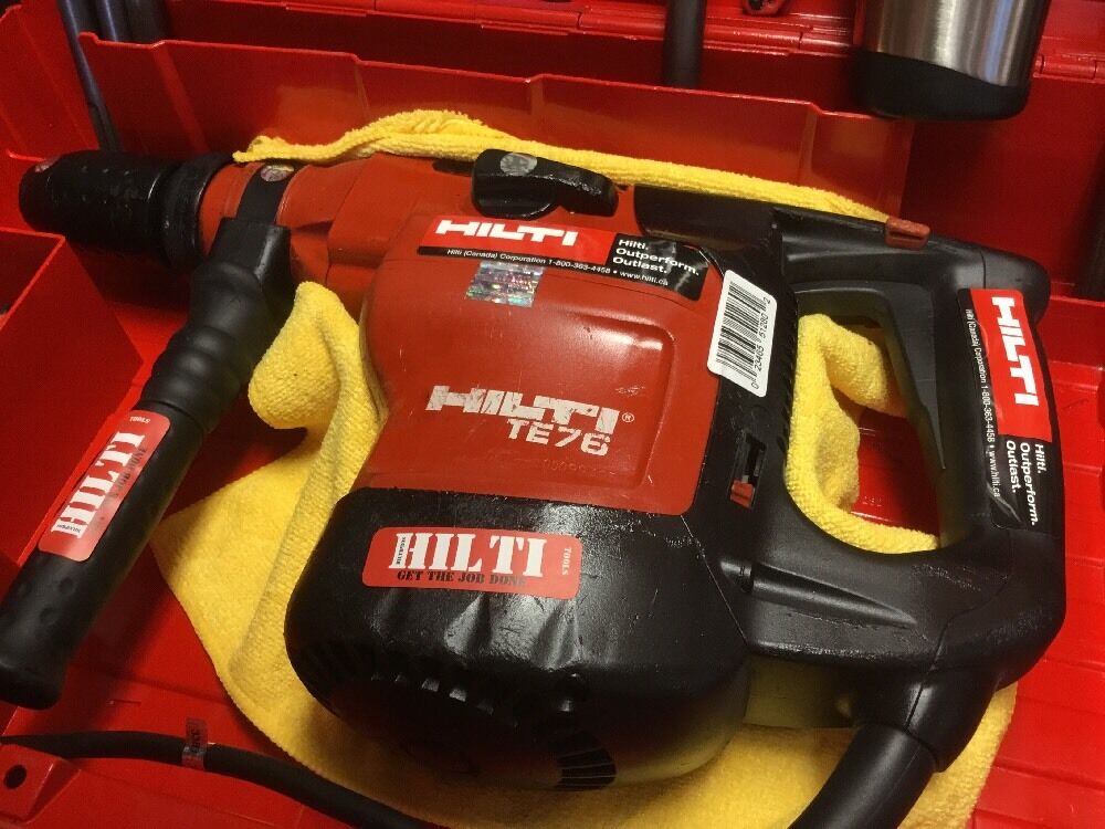 HILTI TE 76, PREOWNED, FREE BITS AND CHISEL, FREE EXTRAS, FAST SHIP