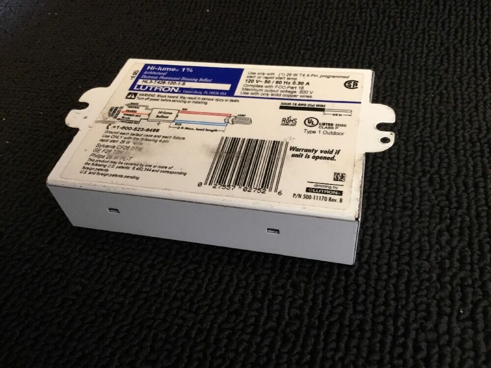 LUTRON HI-LUME DIMMING BALLAST PREOWNED, FAST SHIP