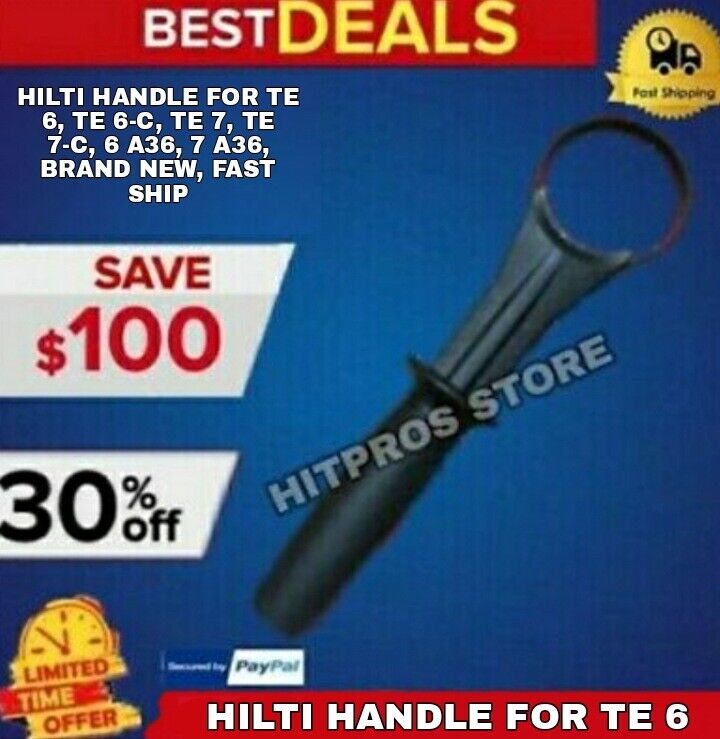 HILTI HANDLE FOR TE 6, TE 6-C, TE 7, TE 7-C, 6 A36, 7 A36, BRAND NEW ...