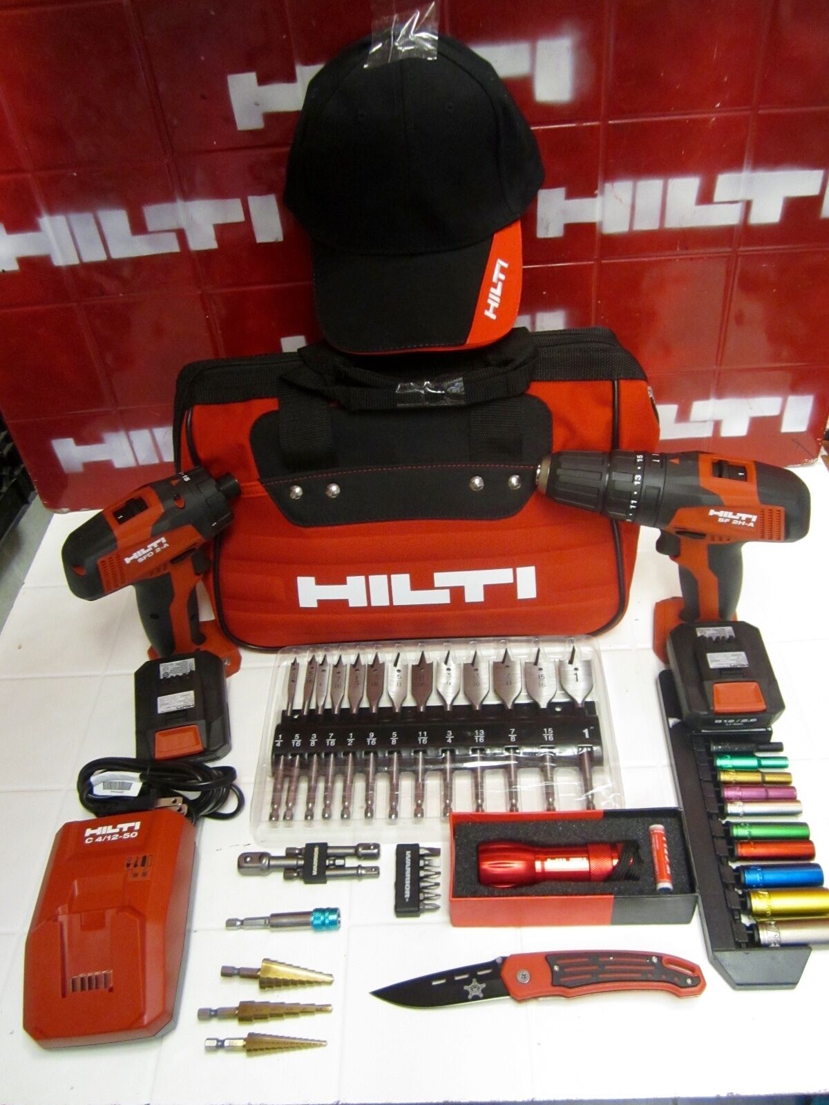 HILTI SFD & SF 2H-A DRILL COMBO, NEWEST MODEL, DURABLE, FREE EXTRAS