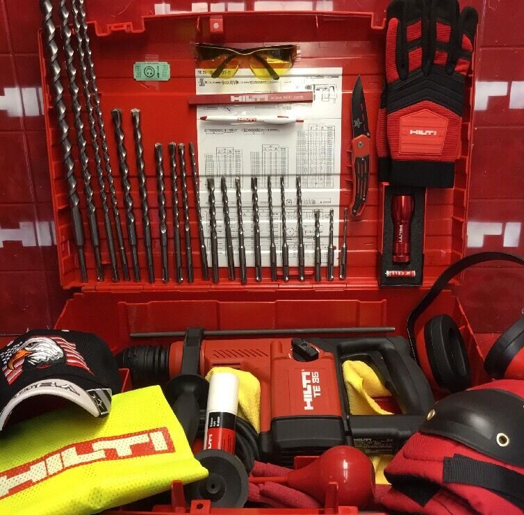 HILTI TE 35 HAMMER DRILL,K, BRAND NEW, VERY STRONG, FREE BITS