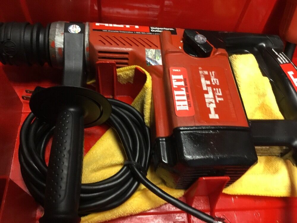 HILTI TE 35 HAMMER, PREOWNED, FREE BITS & CHISELS, ANGLE GRINDER