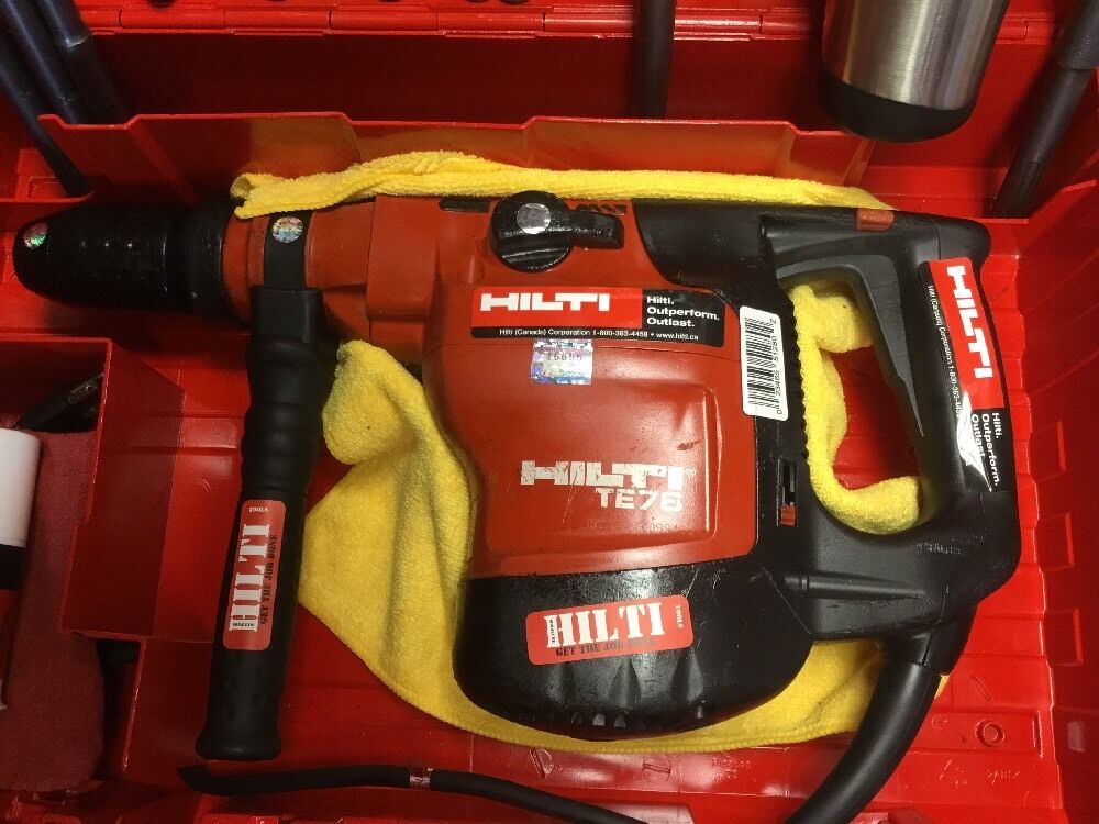 HILTI TE 76, PREOWNED, FREE BITS AND CHISEL, FREE EXTRAS, FAST SHIP