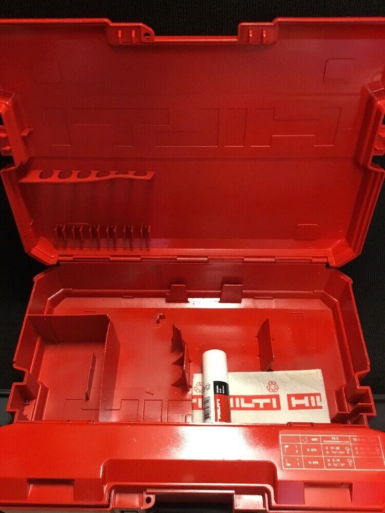 HILTI TE 24 ORIGINAL CASE,  PREOWNED, (ONLY CASE), FREE GREASE