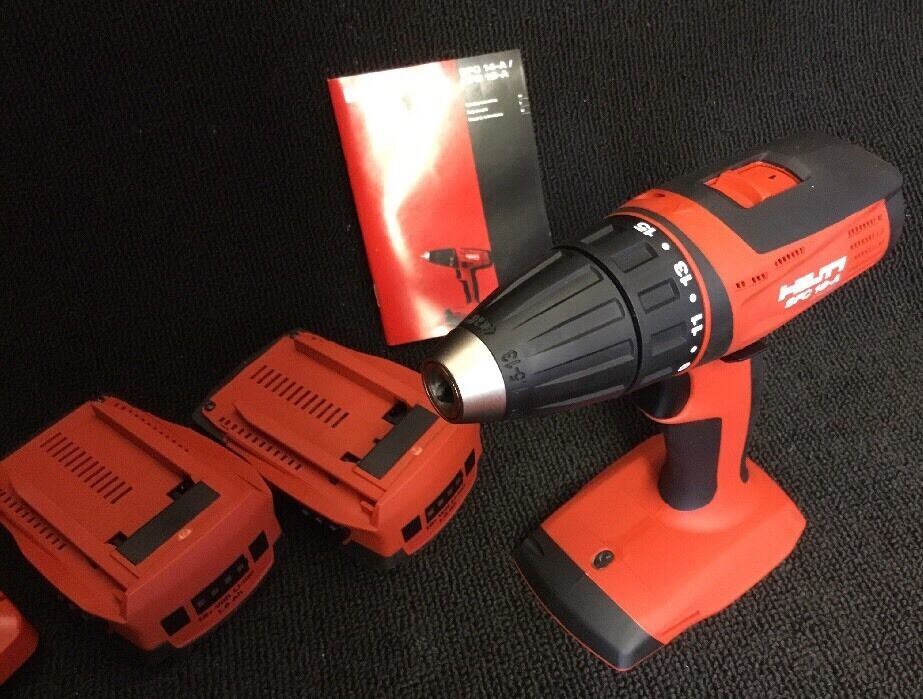 HILTI SFC 18-A, NEW, W/ 2 BATTERIES, FREE GRINDER, A LOT OF EXTRAS