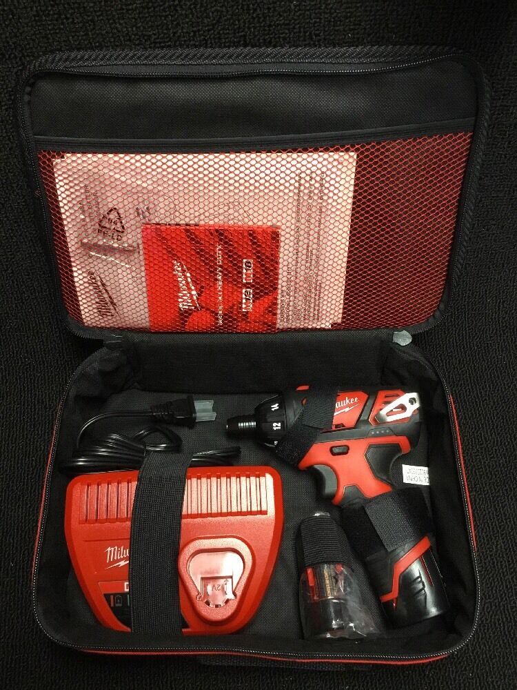 MILWAUKEE M12 CORDLESS SCREWDRIVER BRAND NEW, FREE EXTRAS, FAST SHIP