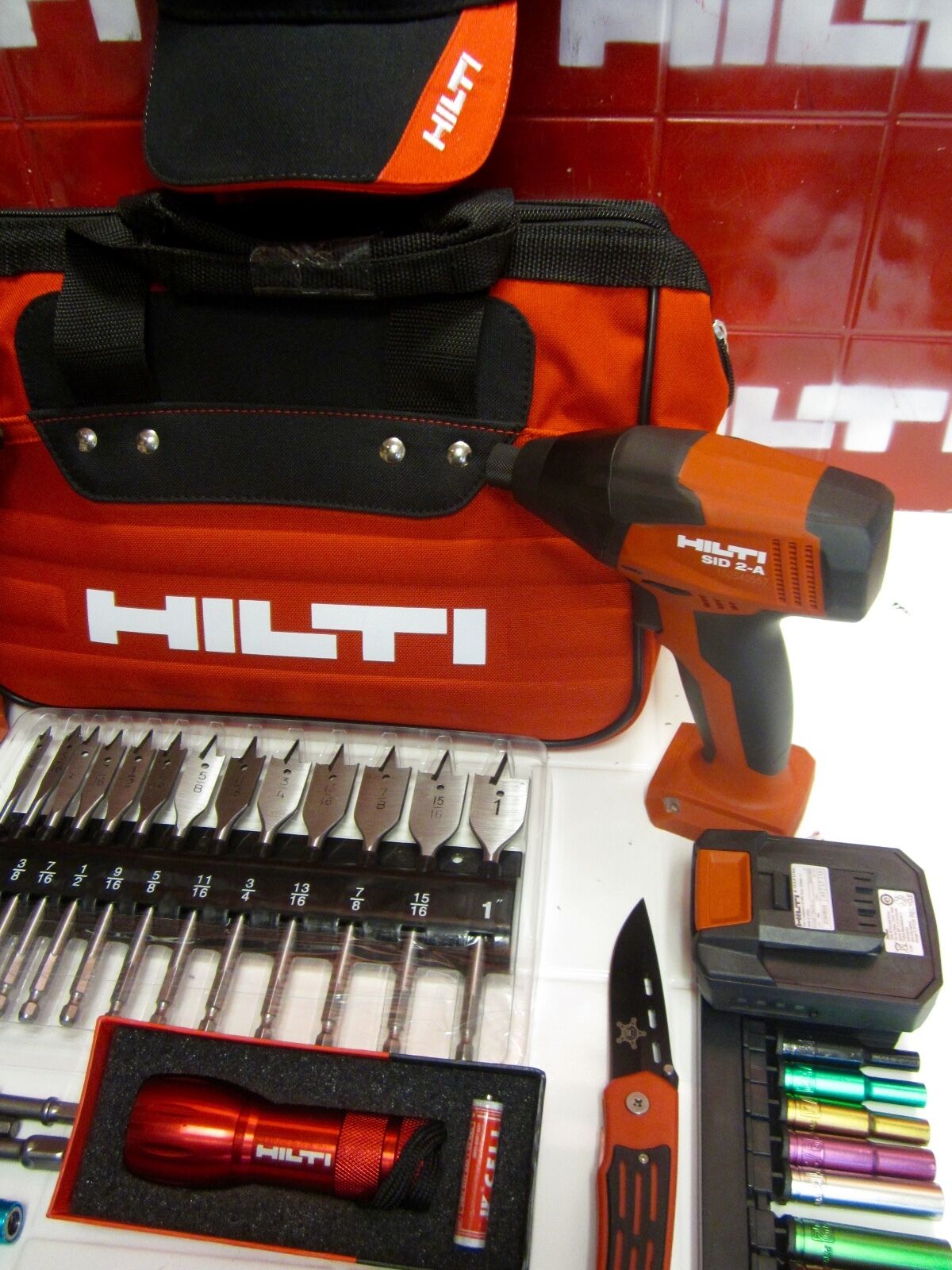 HILTI SID & SFD 2-A DRIVER COMBO, BRAND NEW, TONS OF FREE EXTRAS