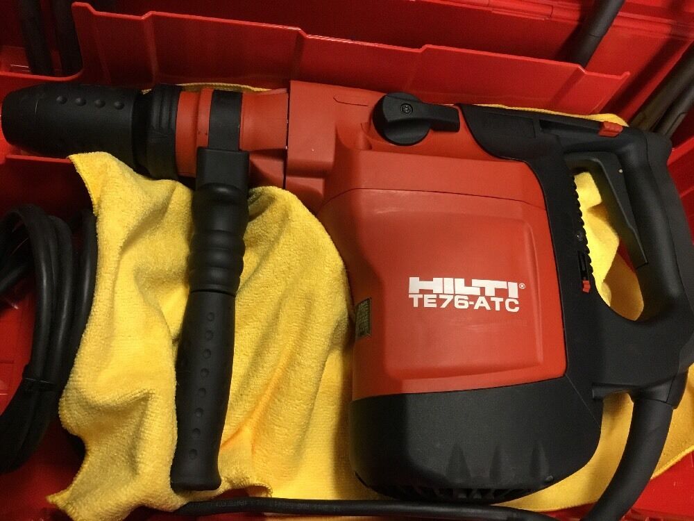 HILTI TE 76-ATC BRAND NEW, 230V, FREE ANGLE GRINDER, BITS AND CHISELS, FAST SHIP