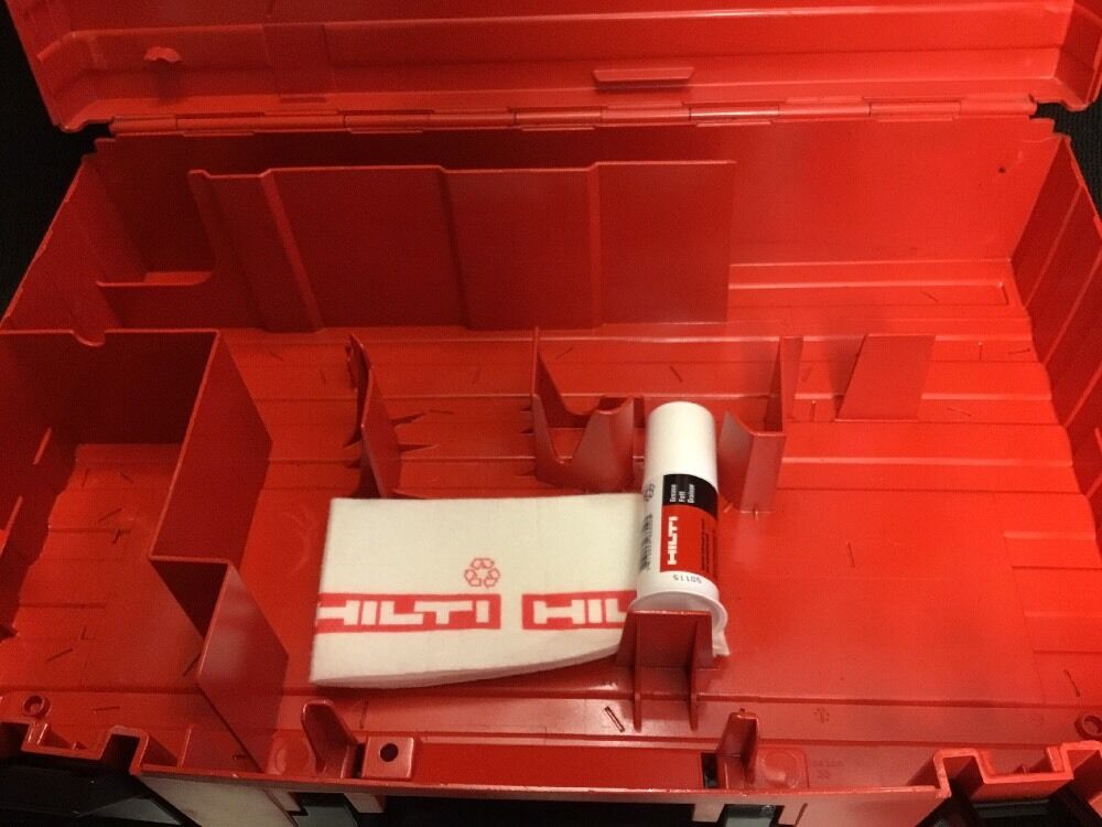 HILTI TE 6-A (ONLY CASE) ORIGINAL, PREOWNED ,FREE HILTI GREASE, FAST SHIP