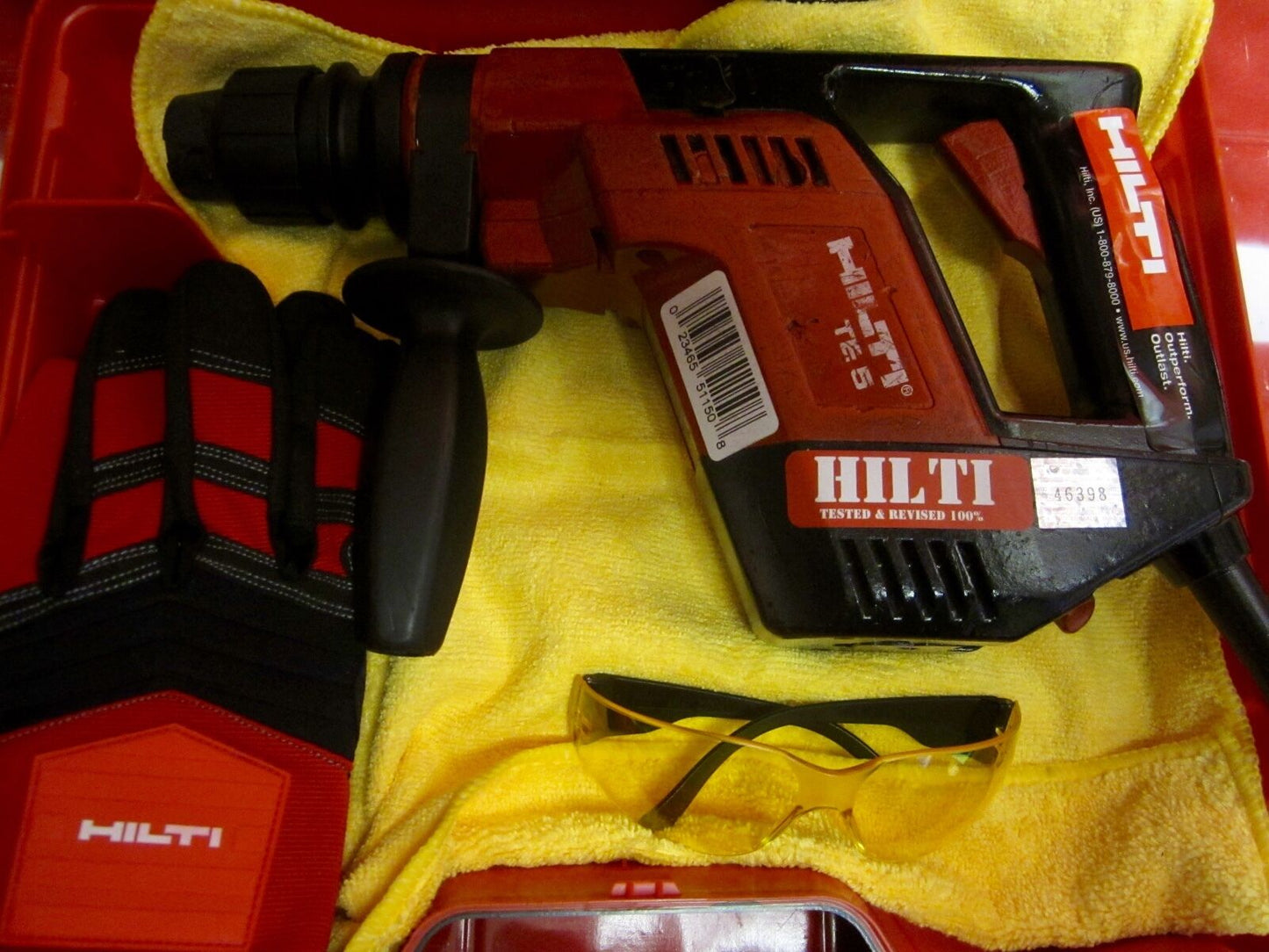 HILTI TE 5 HAMMER DRILL, STRONG, FREE DRILL BITS & CHISELS