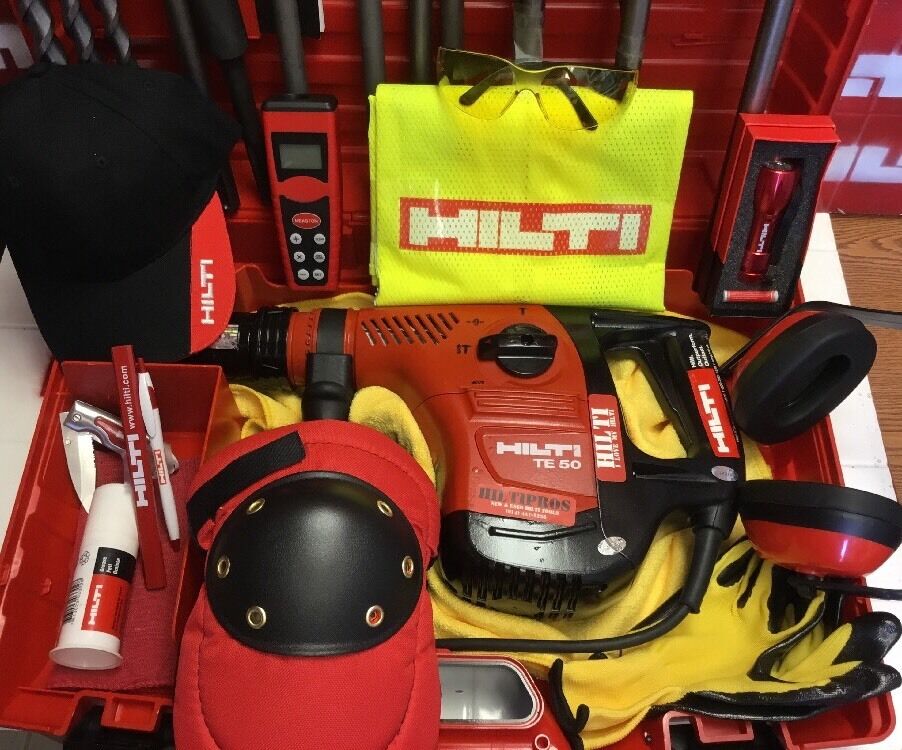 HILTI TE 50, EXCELLENT CONDITION, LOAD, FREE EXTRAS, DURABLE