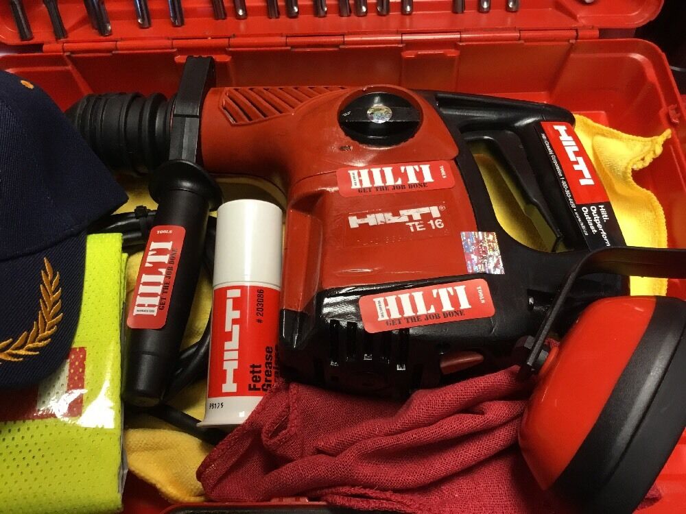 HILTI TE 16,GREAT CONDITION, PREOWNED, FREE EXTRAS