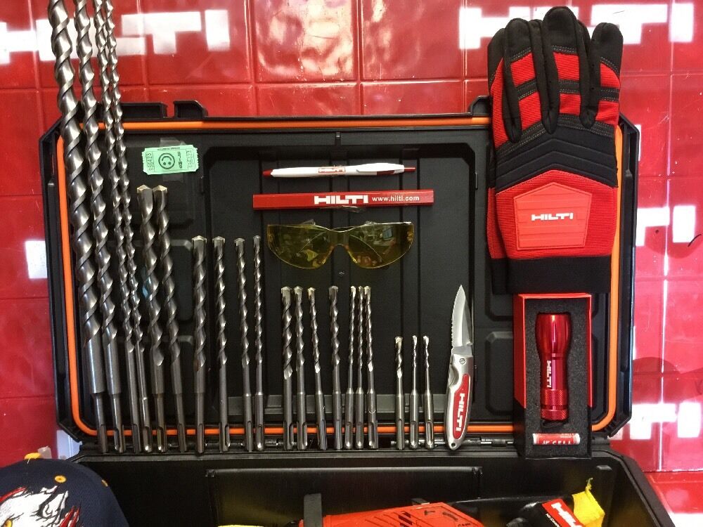 HILTI TE 15 HAMMER DRILL FREE EXTRAS, STRONG