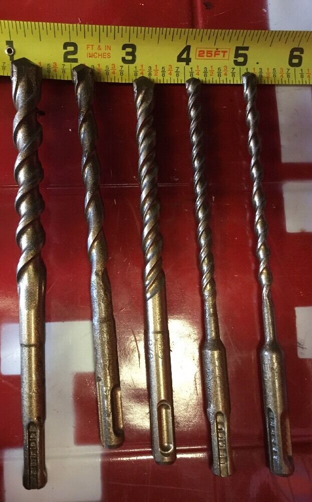 HILTI DRILL BIT 1/2", 3/8", 1/4" SDS PLUS,