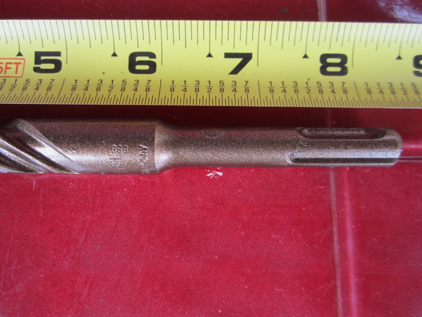 HILTI TE-C 5/8 x 8", SDS PLUS, PREOWNED,FREE HILTI PENCIL,L@@K, FAST SHIPPING