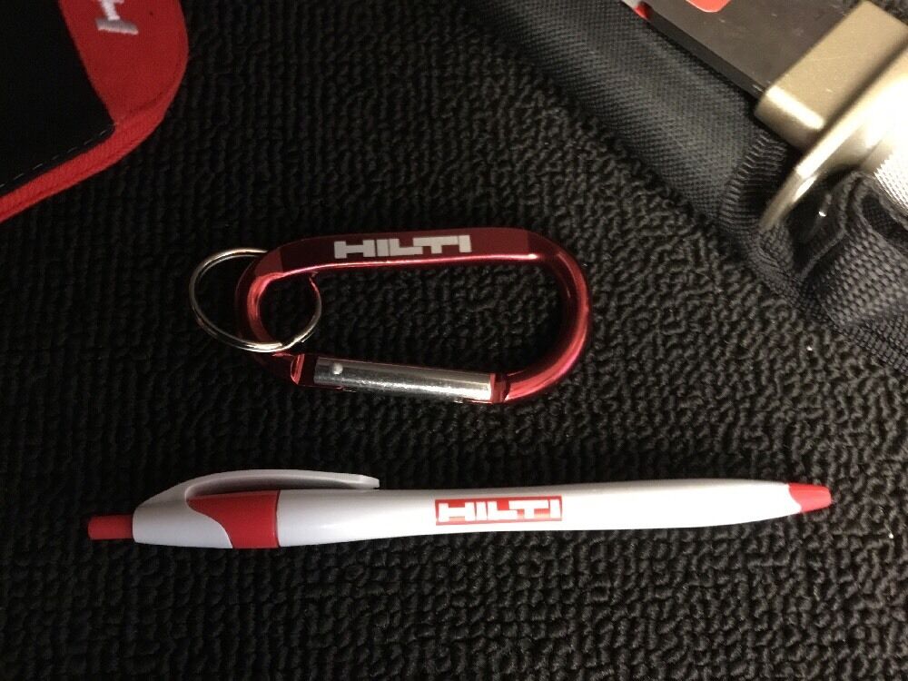 HILTI SURVIVAL KNIFE, HILTI HAT, KEY RING, PEN