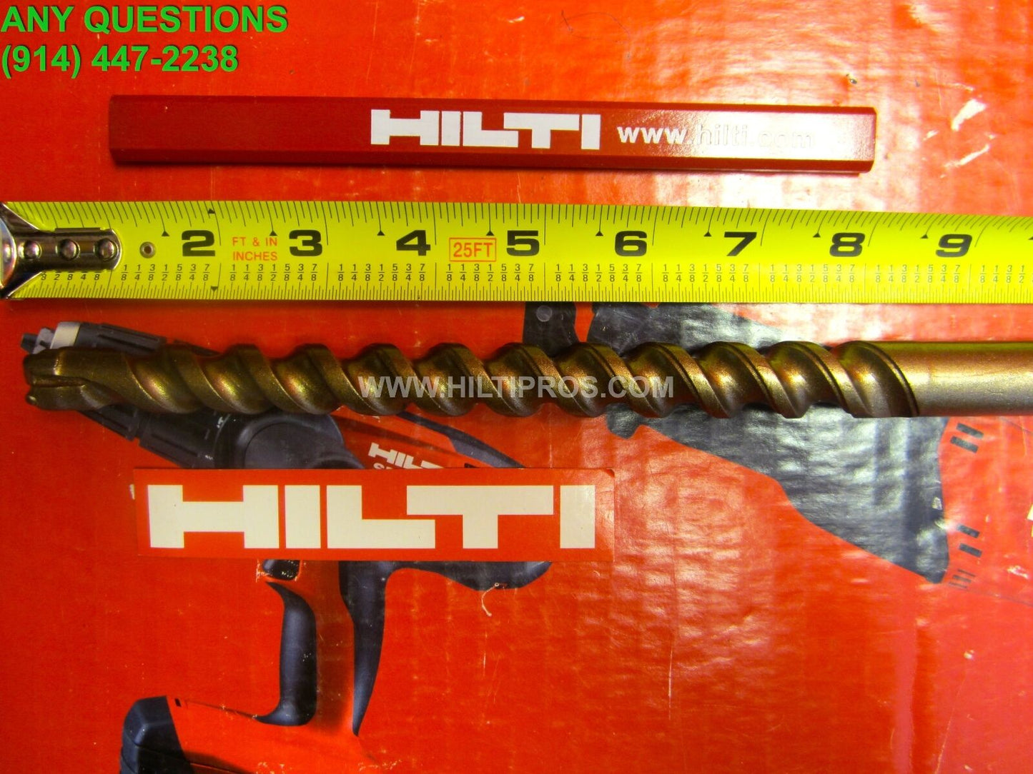 HILTI TE-YX 3/4" x 13", SDS PLUS, PREOWNED, HEAVY DUTY, FAST SHIP